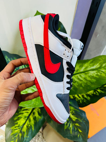 Shoes Nike sb dunk white red university black