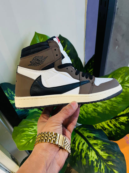 Shoes nike air jordan 1 x travis scott mocha