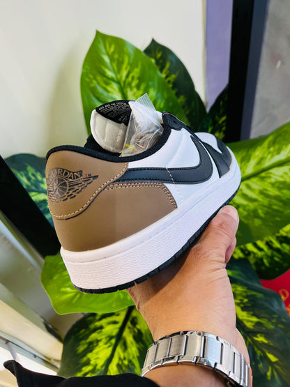 Shoes Nike air jordan 1 mocha brown black white