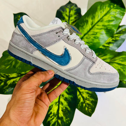 Shoes nike sb dunk grey denim blue 💙