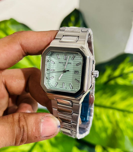 Watch pp silver green