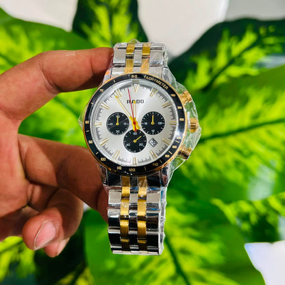 Watch rado gold silver