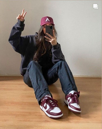 Shoes nike sb dunk low wine/ mehroon etc