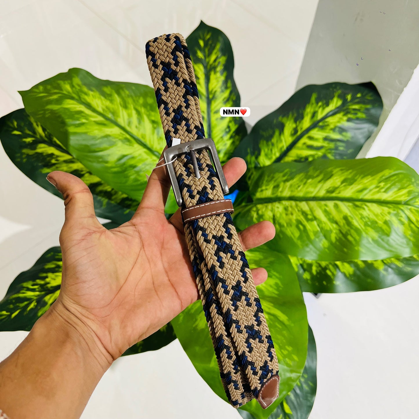 Belt stretch grindle brown