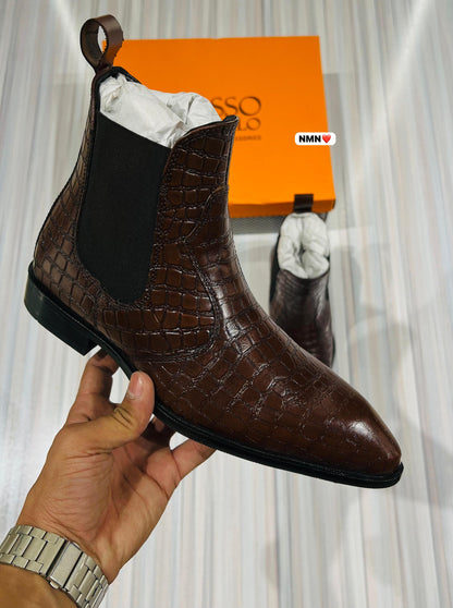 Formal chelsea rosso brunello brown woodsole