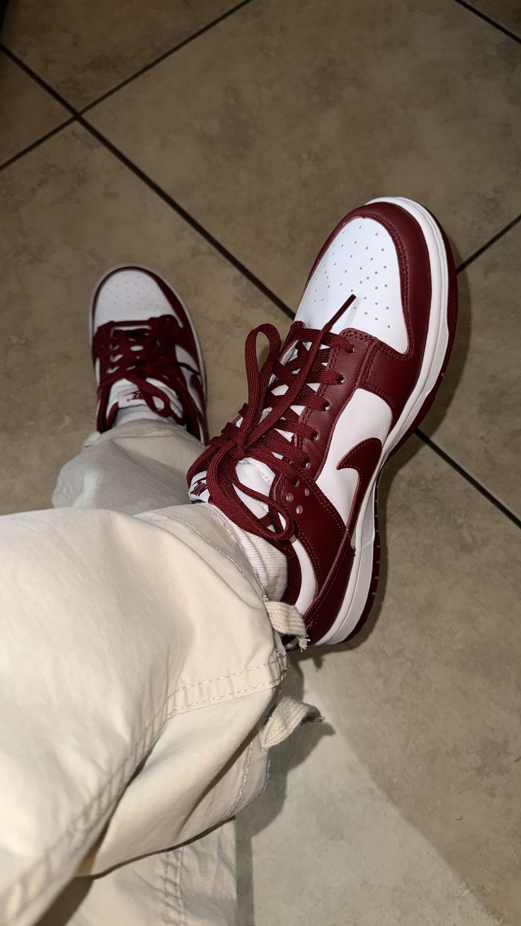 Shoes nike sb dunk low wine/ mehroon etc
