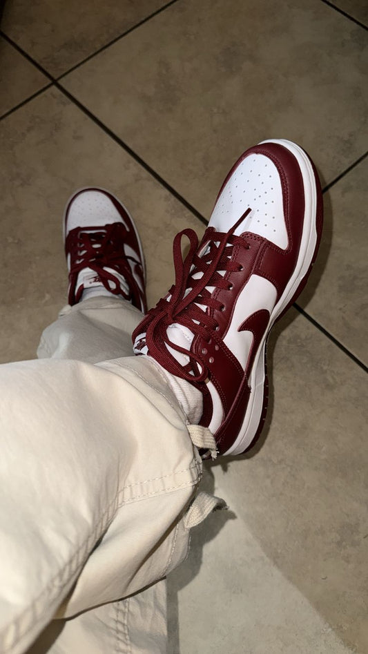 Shoes nike sb dunk low wine/ mehroon etc