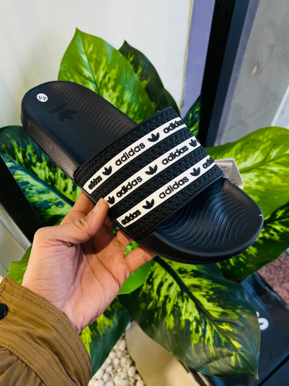 Slippers adidas black