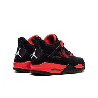 Shoes nike jordan retro 4 black red
