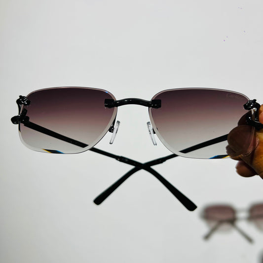 Shades cartier frameless brown