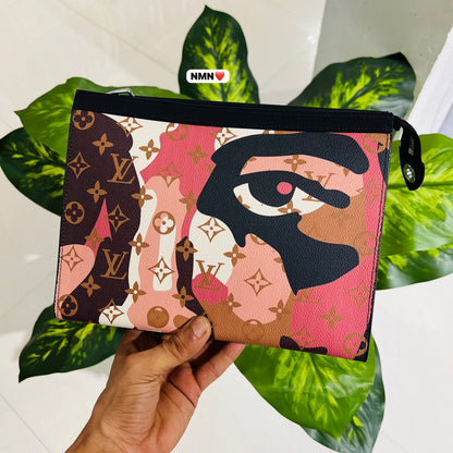 Hand bag premium lv tan