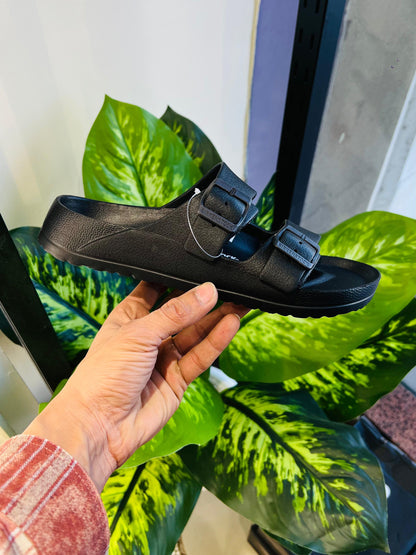 Slippers birkenstock black unibody