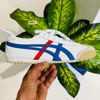 Shoes asics onitsuka tiger white blue matching
