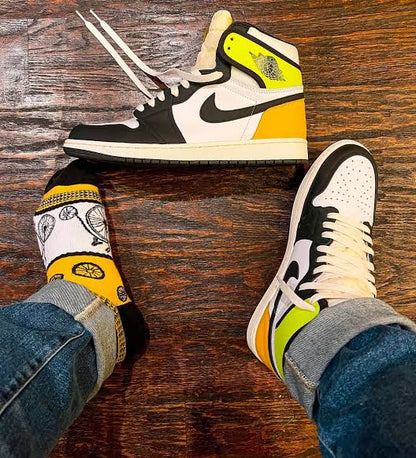 Shoes nike air jordan high volt gold