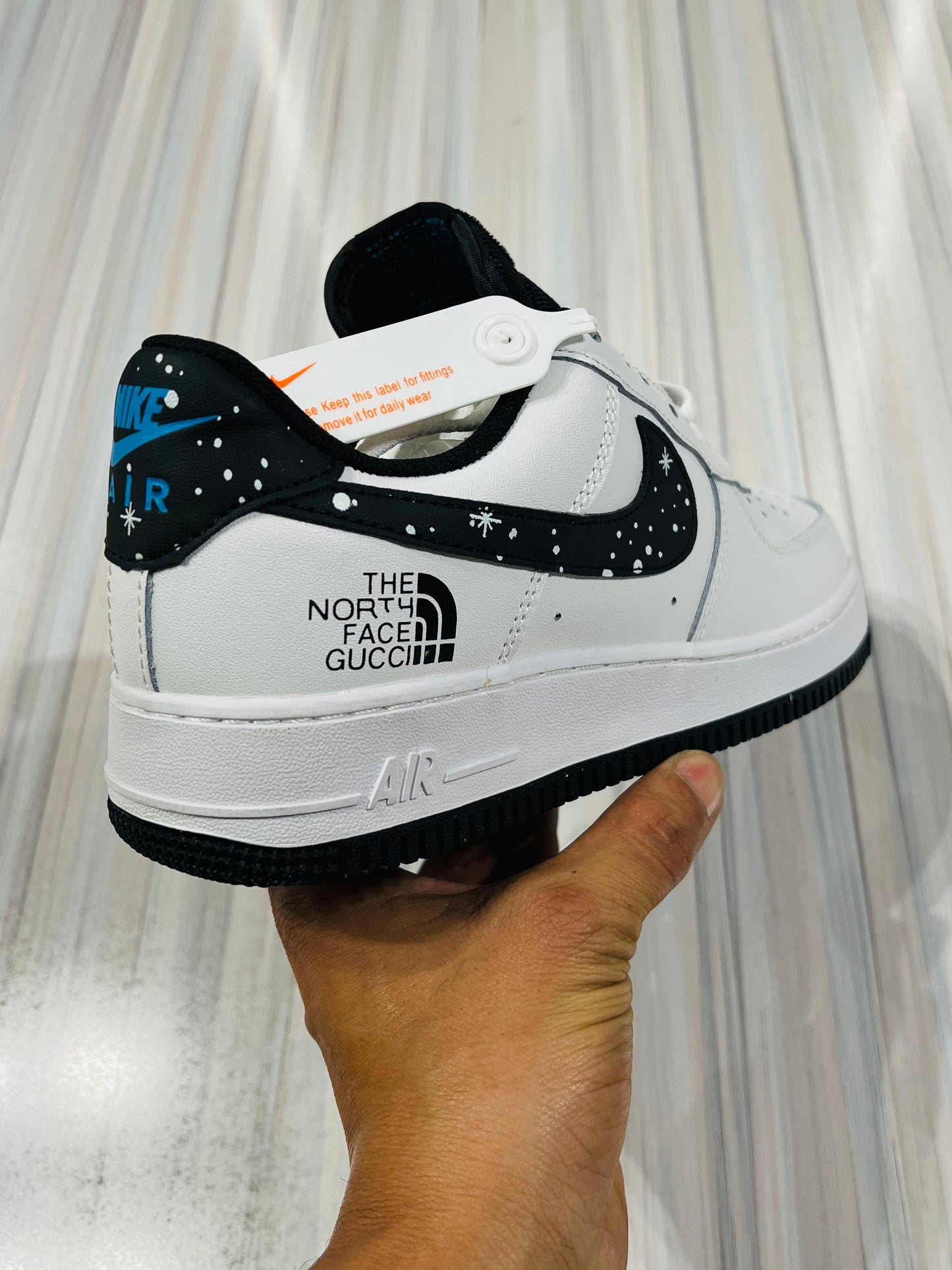 Shoes nike airforce 1 x the north face