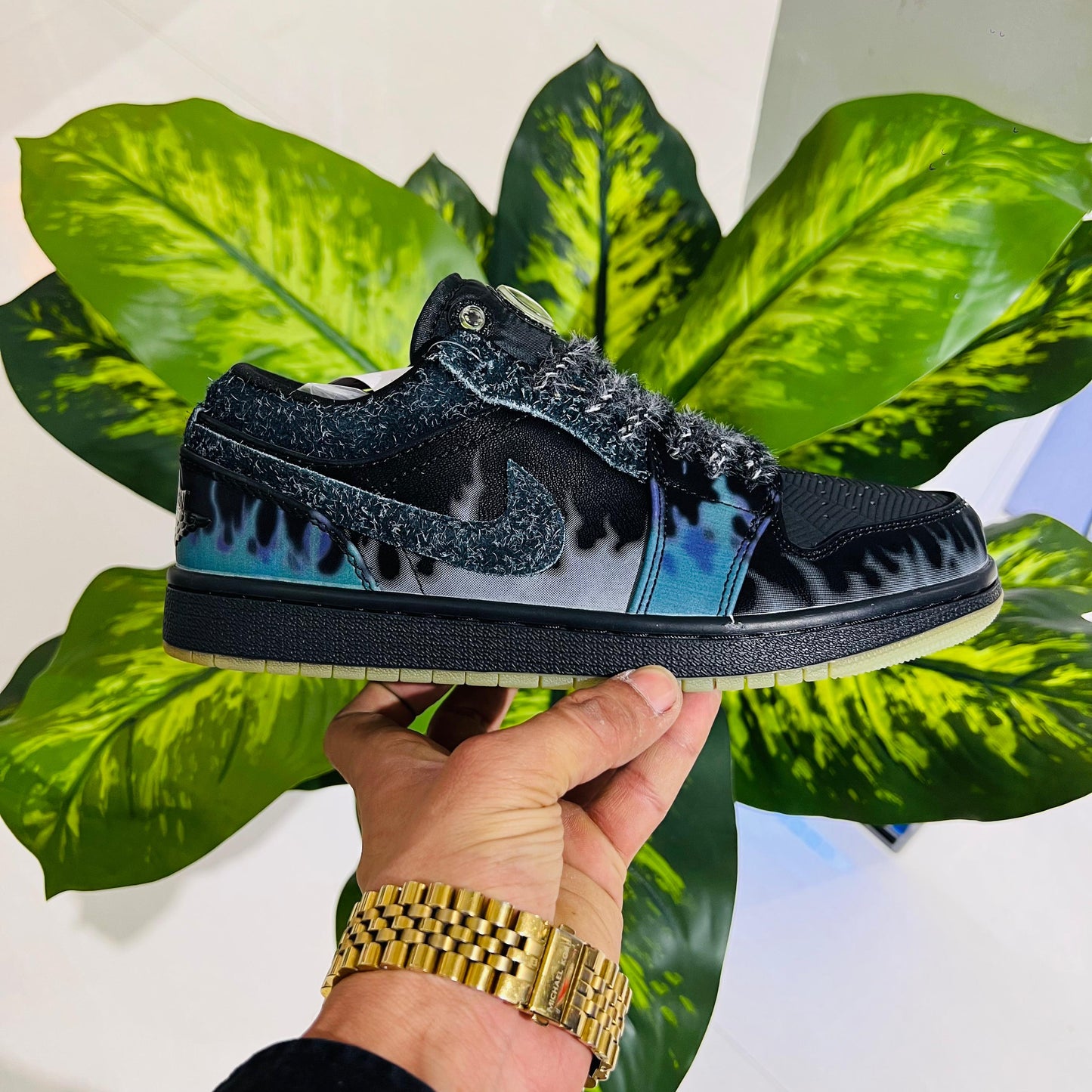 Shoes nike sb dunk flame 🔥 black