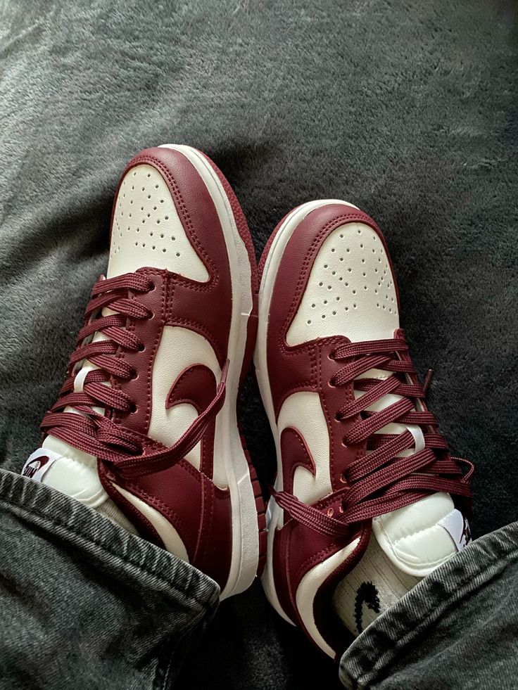 Shoes nike sb dunk low wine/ mehroon etc