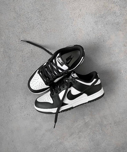 Shoes nike sb dunk panda low black white