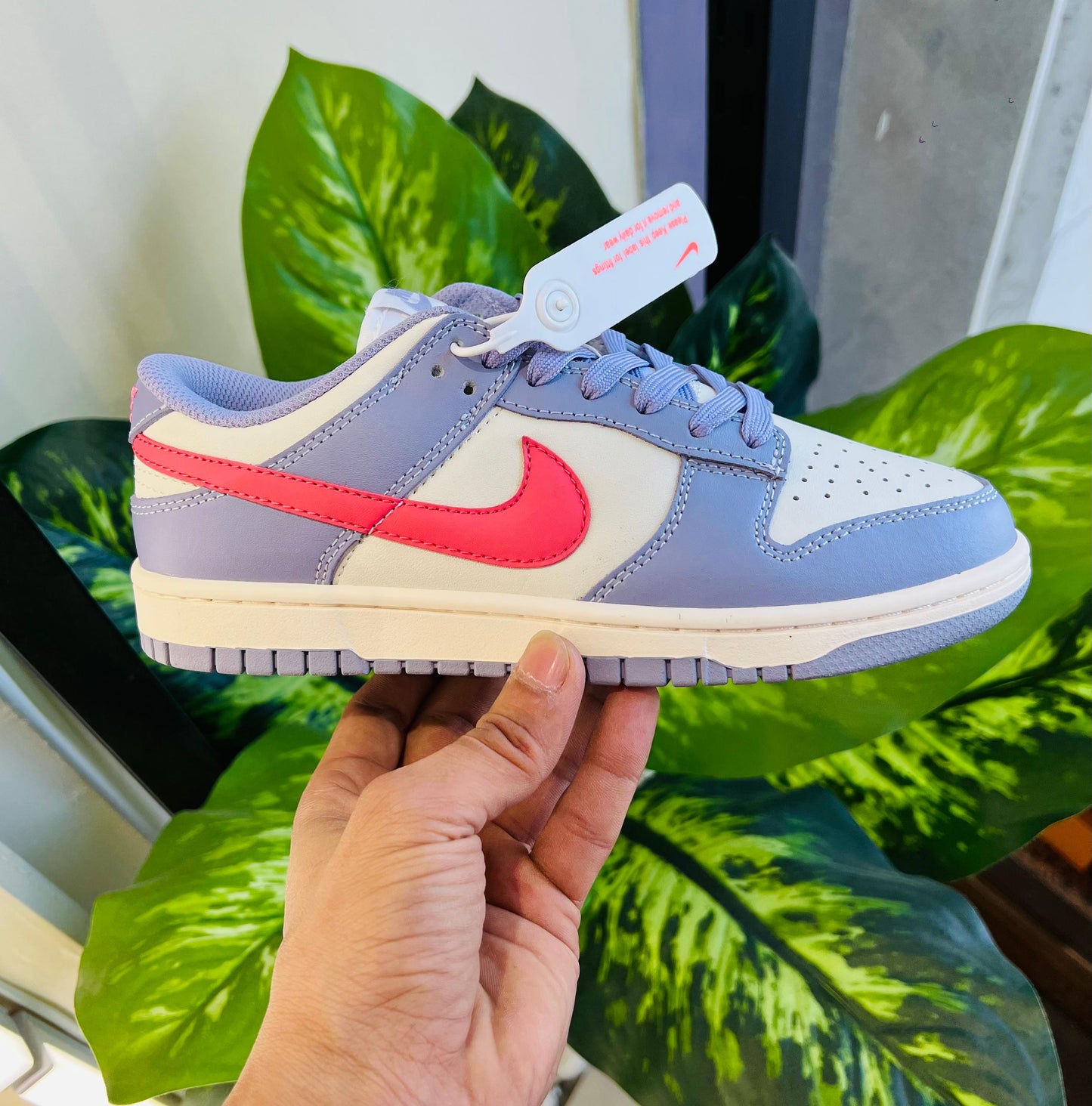 Shoes nike sb dunk purple white red