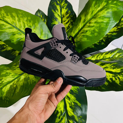 Shoes nike jordan retro 4 black cave stone brown shade