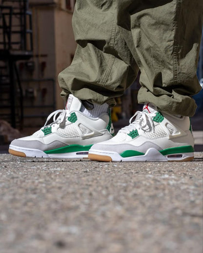 Shoes nike jordan retro 4 sb pine green