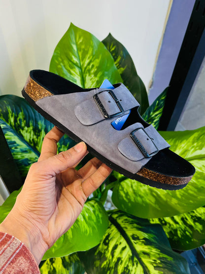 Slippers birkinstock denim blue