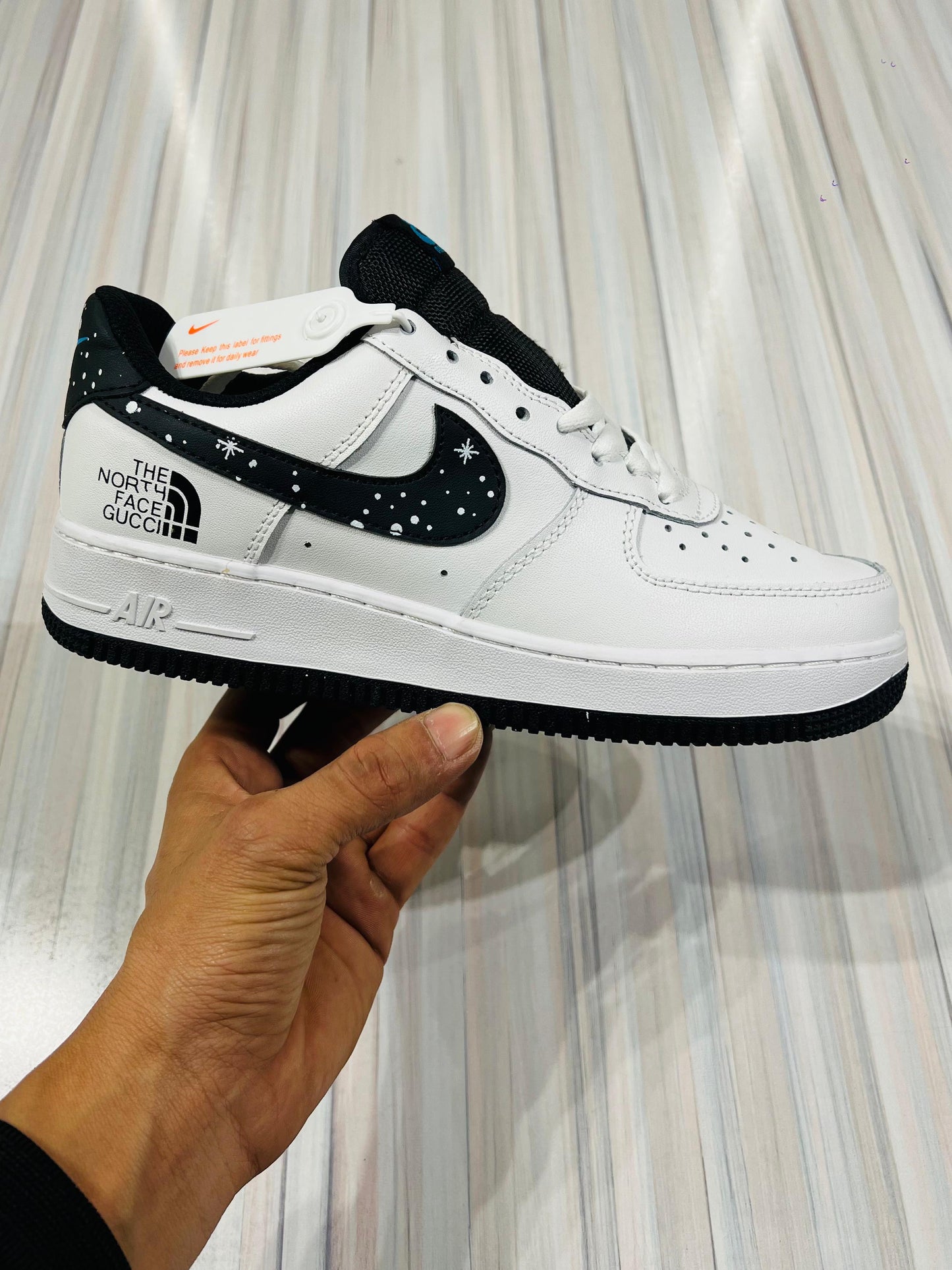 Shoes nike airforce 1 x the north face