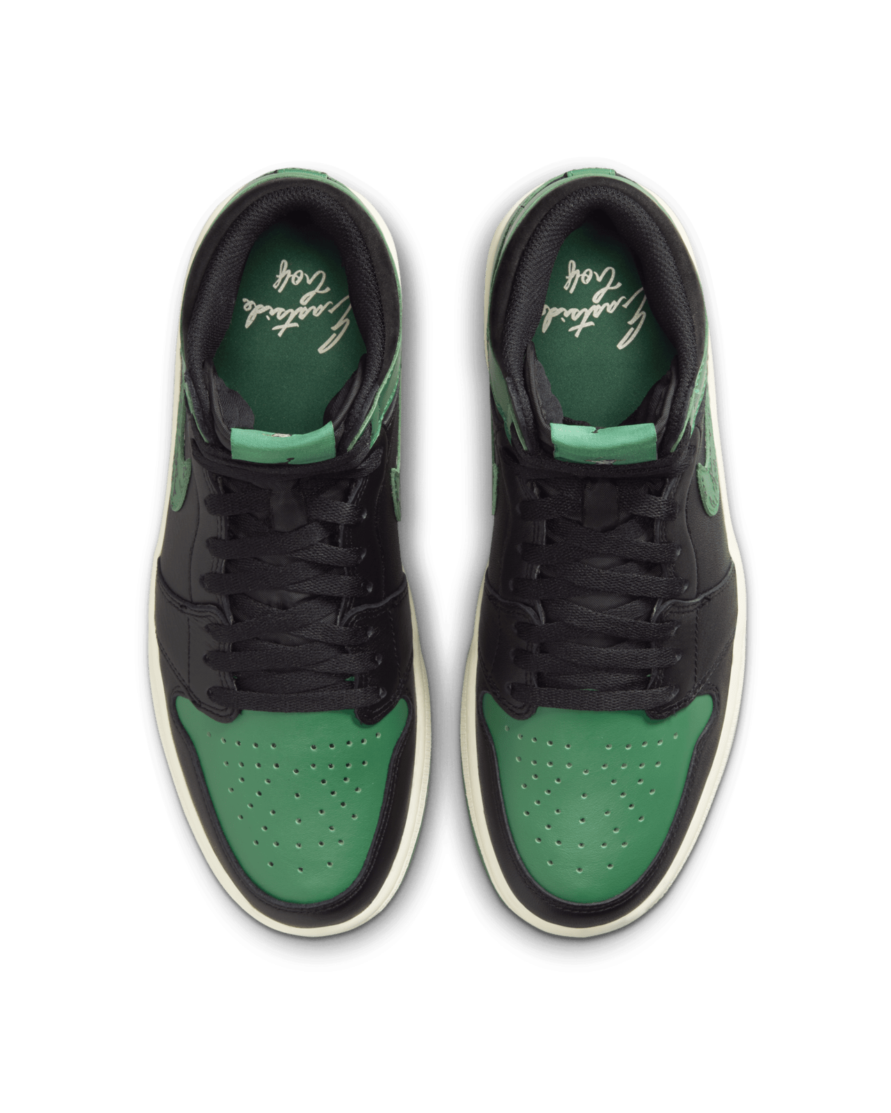 Shoes nike Air Jordan 1 High G x Eastside Golf Black and Malachite the change 1961