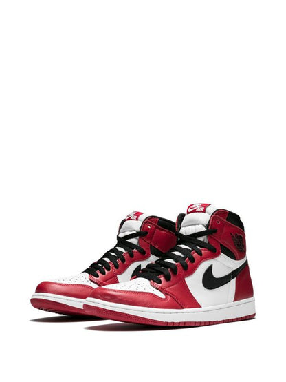 Shoes nike air jordan 1 high Chicago red white