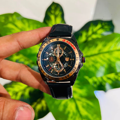 Watch senna black strap