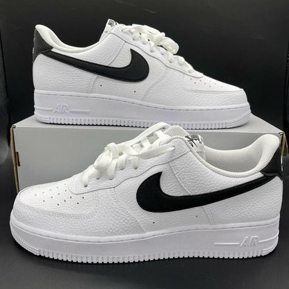 Shoes nike airforce 1 white black swoosh