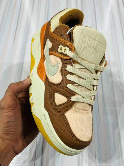 Shoes nike airforce 3 nigo light british tan