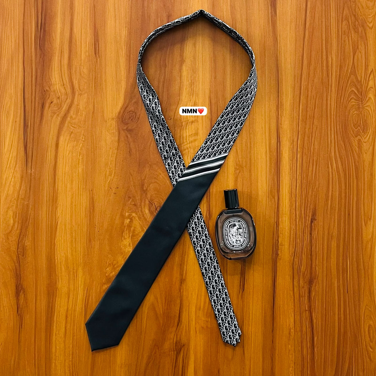 Tie premium christian dior black