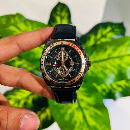 Watch senna black strap