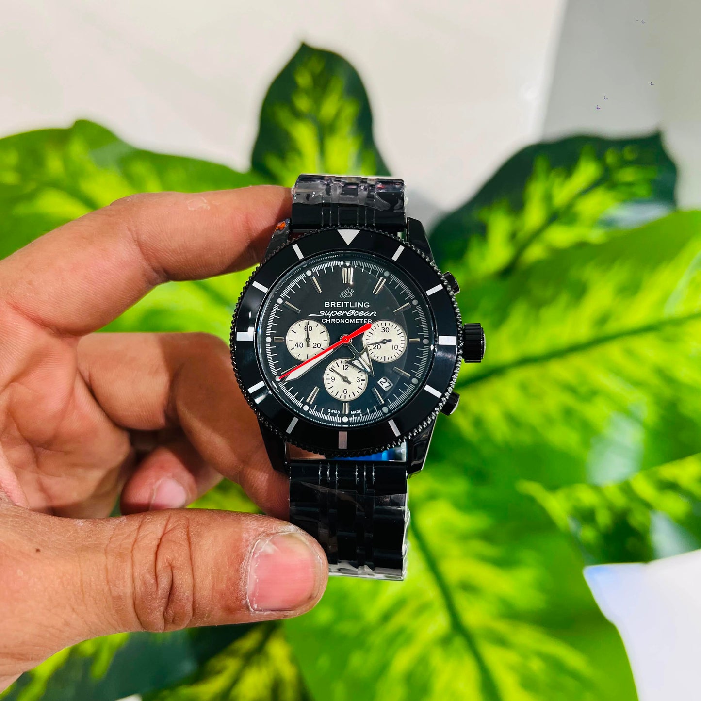 Watch breitling black