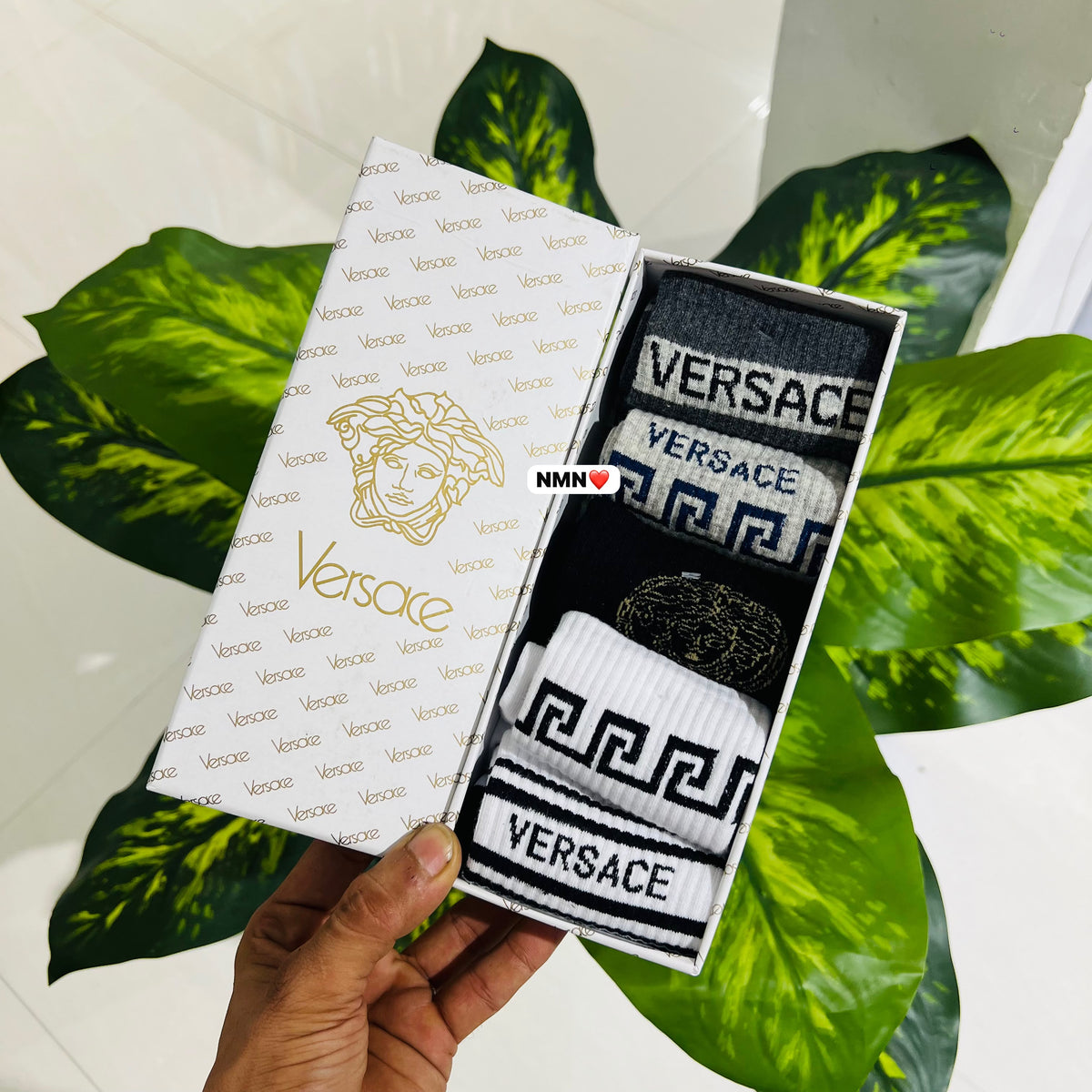 Socks box premium versace