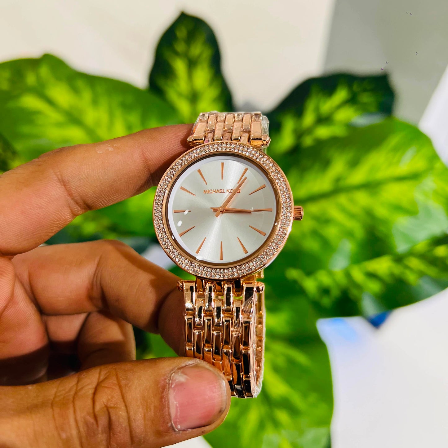Girls watch mk rose gold
