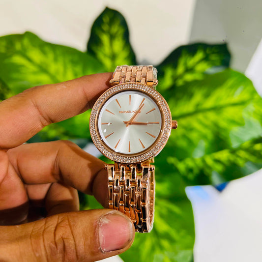 Girls watch mk rose gold