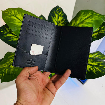Passport holder lv black premium