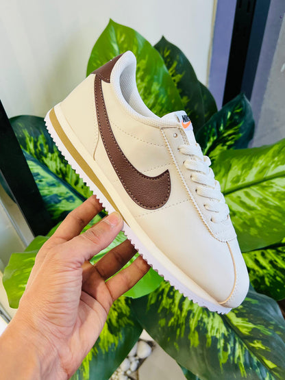 Shoes nike cortez cream off white brown