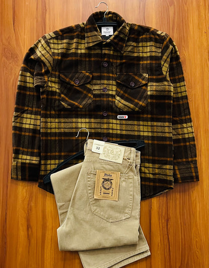 Jacket shacket shirt x jacket check burberry