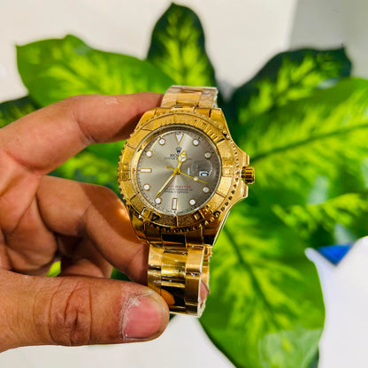 Watch rolex gold silver
