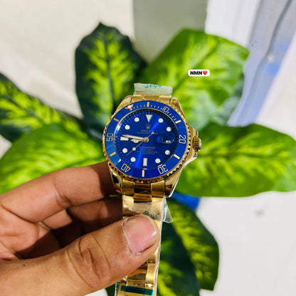 Watch premium rolex gold green (Copy)