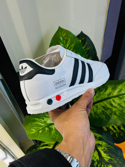 Shoes Adidas keglersuper white black sneaker