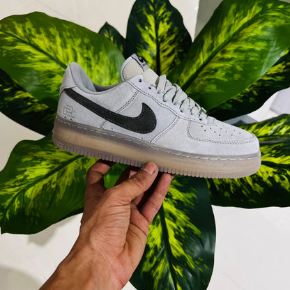Shoes nike airforce 1 suede leather grey
