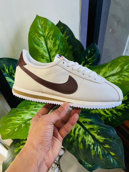 Shoes nike cortez cream off white brown