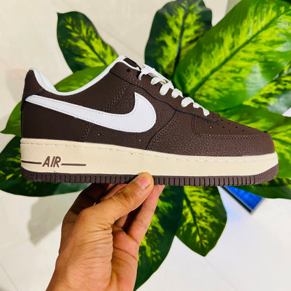 Shoes nike airforce 1 brown cream
