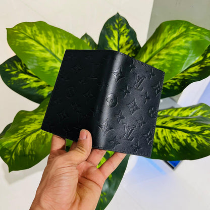 Passport holder lv black premium