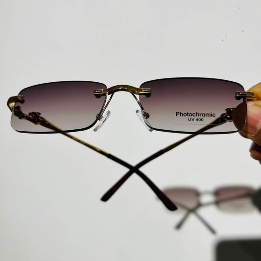 Shades cartier frameless brown