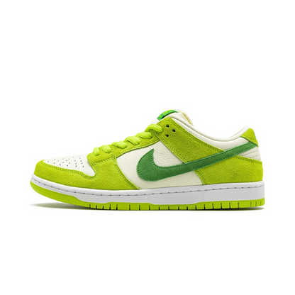 Shoes nike sb dunk green apple